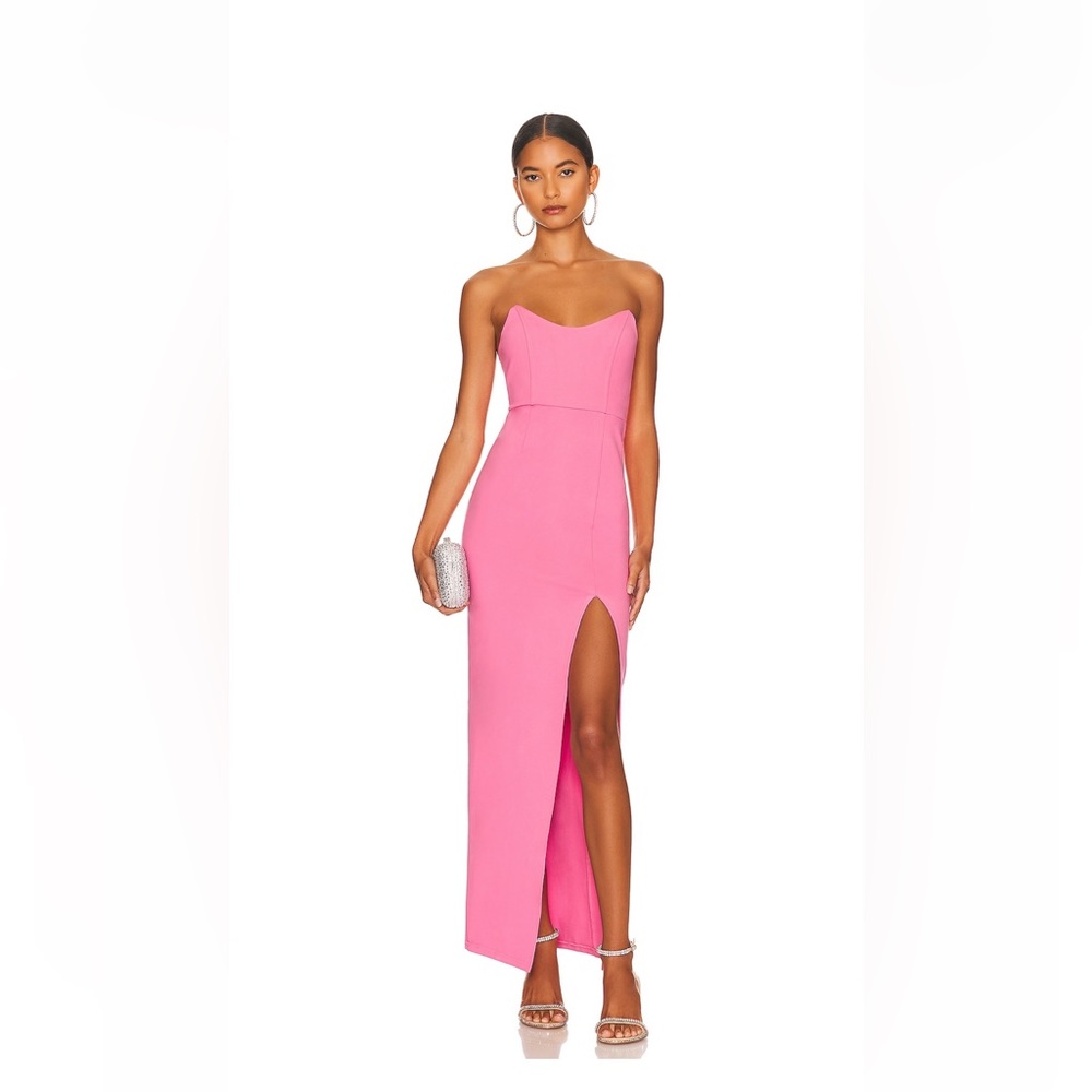 NWT Superdown Ryleigh Strapless Maxi Dress - Size Small